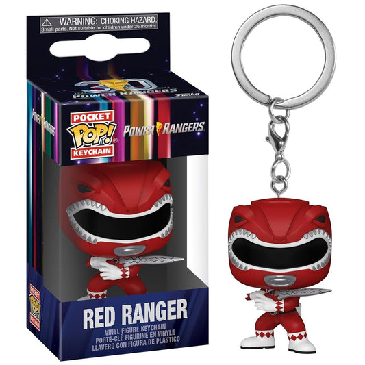 MINI FUNKO POP PORTACHIAVI POWER RANGERS RED