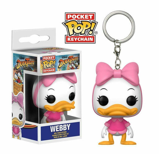 MINI FUNKO POP PORTACHIAVI WEBBY DUCK TALES